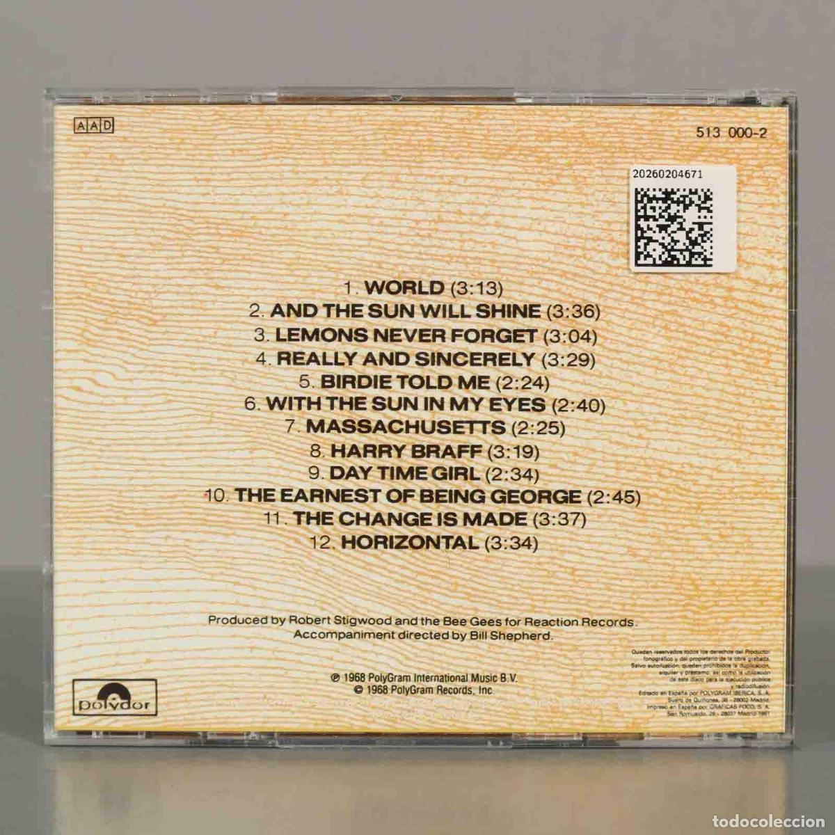 CDs de m&uacute;sica: CD. Bee Gees &ndash; Horizontal. - Foto 2