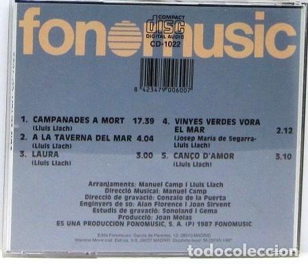 CDs de m&uacute;sica: LLUIS LLACH -CAMPANADES A MORTS - CD - Foto 2