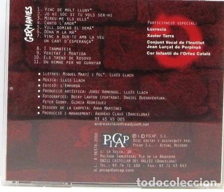 CDs de m&uacute;sica: LLUIS LLACH - TEMPS DE REVOLTES - CD - Foto 2