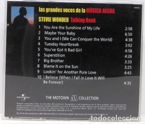 CDs de m&uacute;sica: STEVIE WONDER - TALKING BOOK - CD - Foto 2
