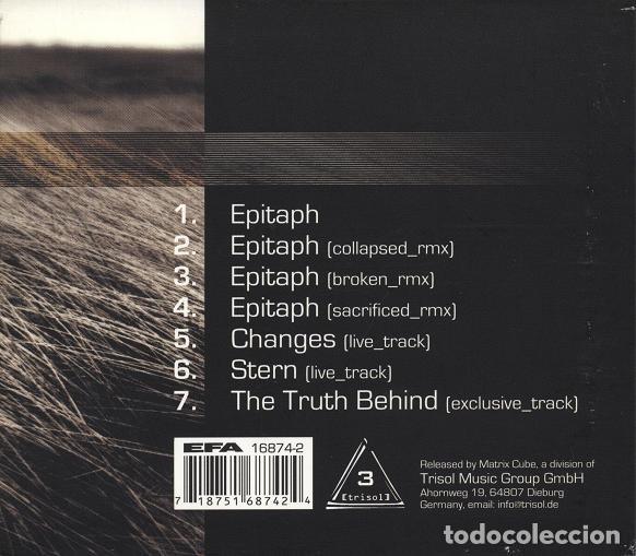 CDs de m&uacute;sica: L&Acirc;me Immortelle &ndash; Epitaph - CD-Single - Foto 2