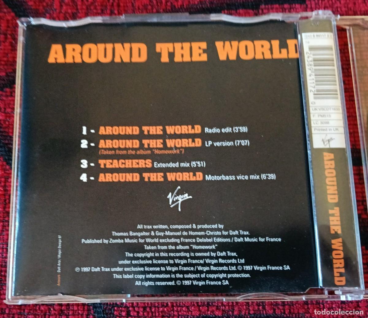 CDs de m&uacute;sica: DAFT PUNK ** Around The World ** CD SINGLE 1997 - Foto 2