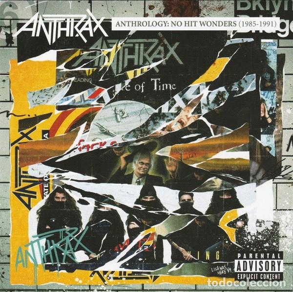 CDs de m&uacute;sica: ANTHRAX (Anthrology no hit wonder) 2 cd compilation - Foto 1