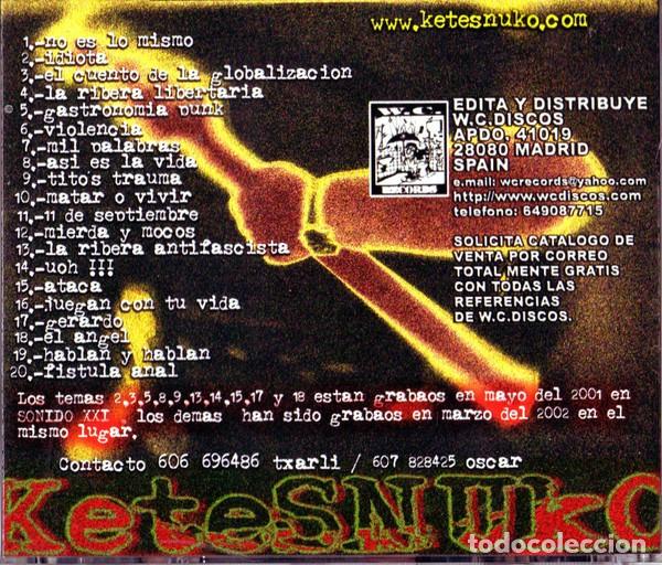 CDs de m&uacute;sica: Ketesnuko &ndash; Ketesnuko - CD - Foto 2