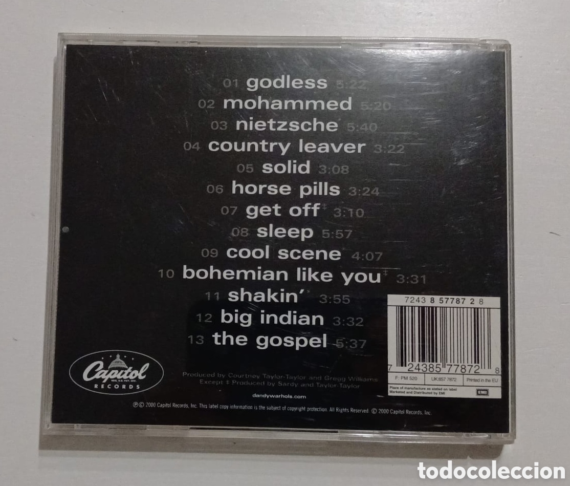 CDs de m&uacute;sica: Dandy Warhols - Thirteen Tales From Urban - Cd - Foto 3
