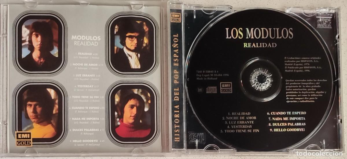 CDs de m&uacute;sica: MODULOS - REALIDAD -(CD) 1996 -9 TEMAS - Foto 2
