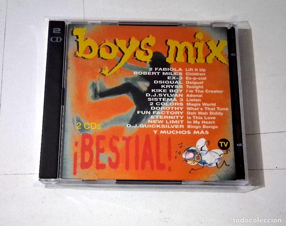CDs de m&uacute;sica: CD &rdquo;BOYS MIX&rdquo; 2CD 22 TRACKS - Foto 1