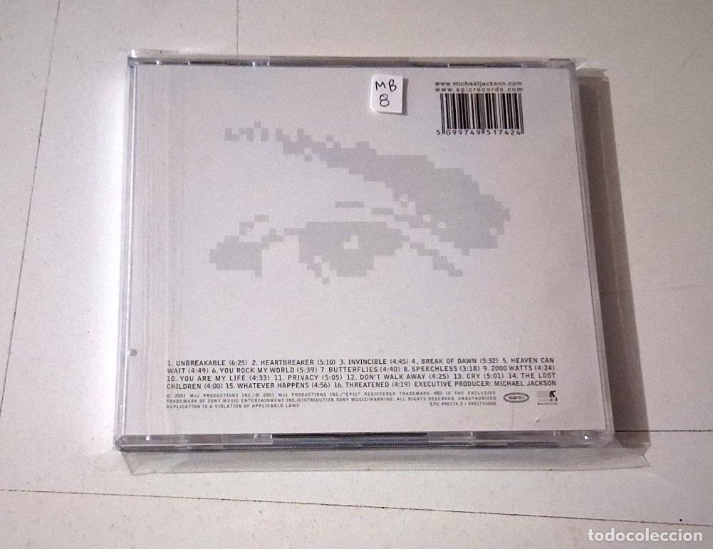 CDs de m&uacute;sica: MICHAEL JACKSON &rdquo;INVINCIBLE&rdquo; CD 16 TRACKS - Foto 2
