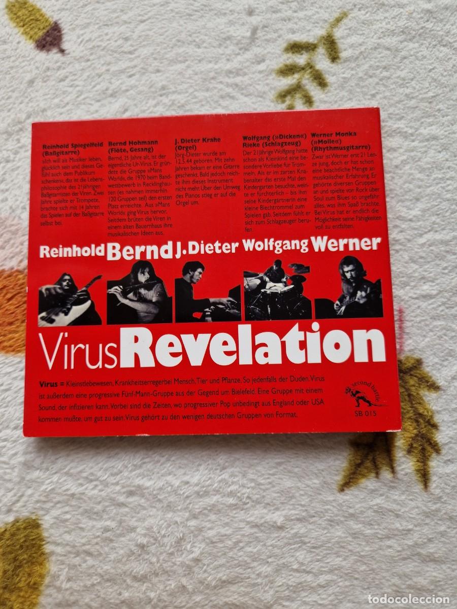 CDs de m&uacute;sica: Virus - &rdquo;Revelation&rdquo; CD Krautrock - Foto 2