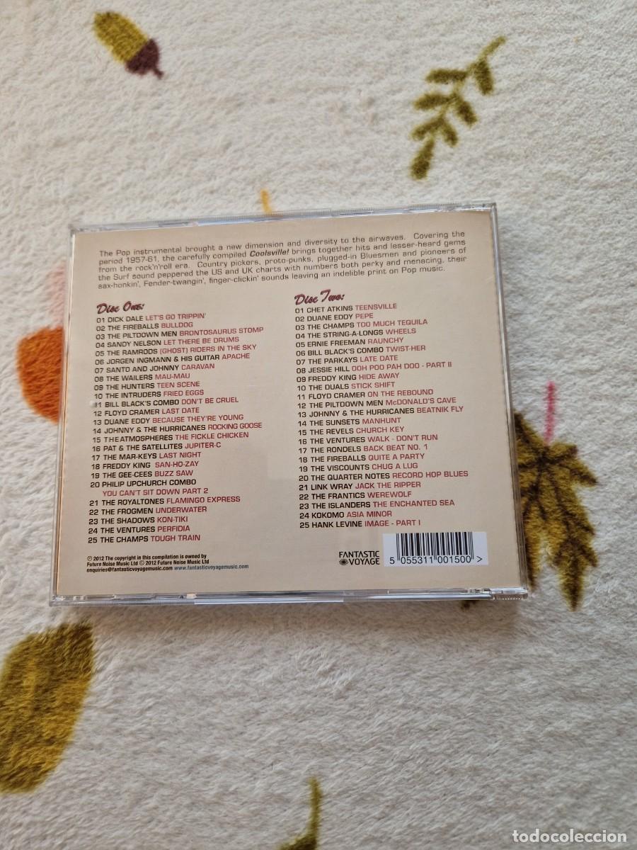 CDs de m&uacute;sica: Varios - &rdquo;Coolsville&rdquo; 2 CDs Instro - Foto 2