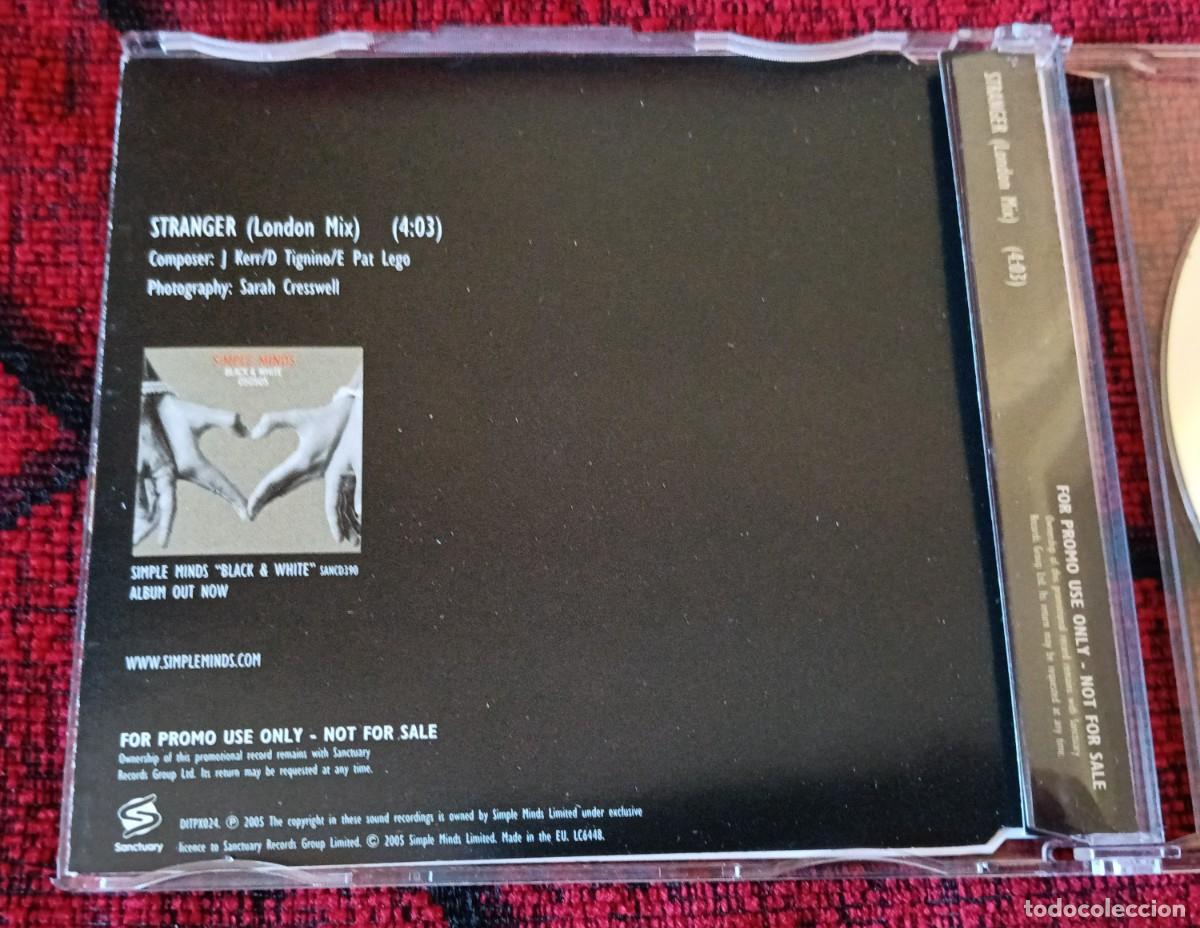 CDs de m&uacute;sica: SIMPLE MINDS ** Stranger ** CD SINGLE PROMOCIONAL 2005 - Foto 2