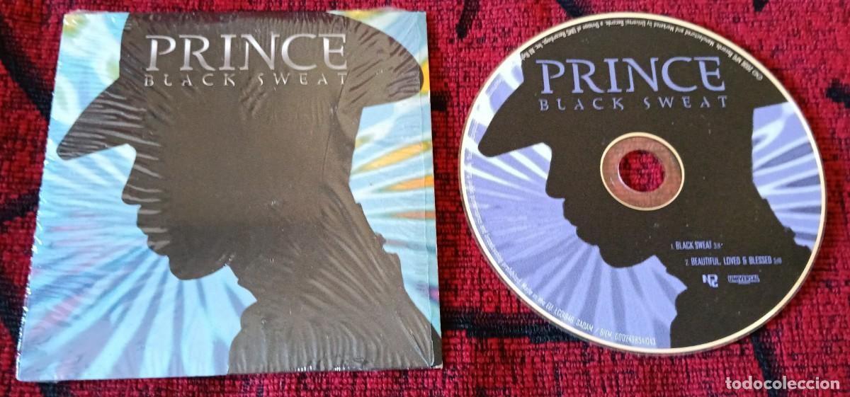 CDs de m&uacute;sica: PRINCE ** Black Sweat ** CD SINGLE 2006 - Foto 1