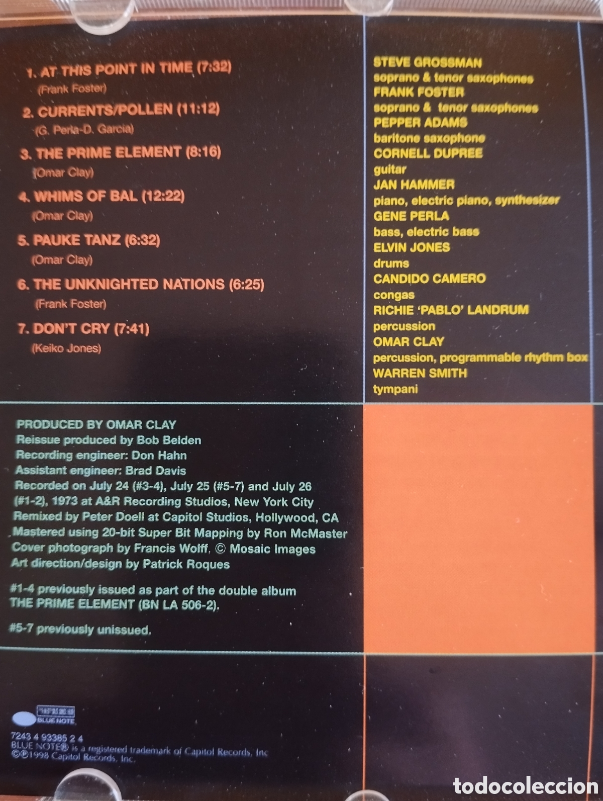 CDs de m&uacute;sica: Elvin Jones - At This Point in Time - CD - Foto 5