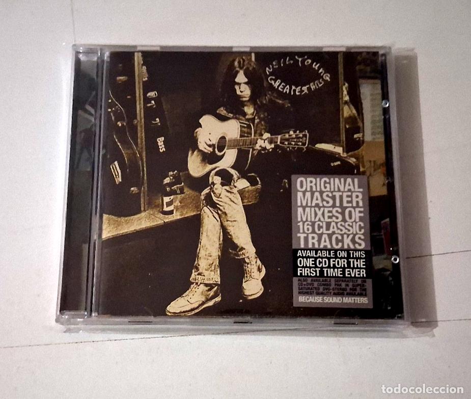 CDs de m&uacute;sica: NEIL YOUNG &rdquo;GREATEST HITS&rdquo; CD 16 TRACKS - Foto 1
