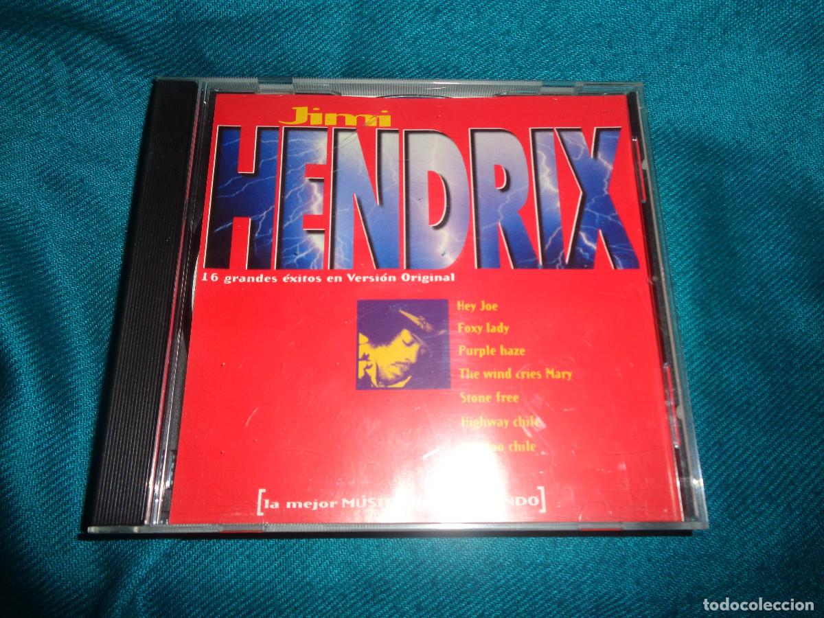 CDs de m&uacute;sica: JIMI HENDRIX. 16 GRANDES EXITOS. CD. IMPECABLE - Foto 1