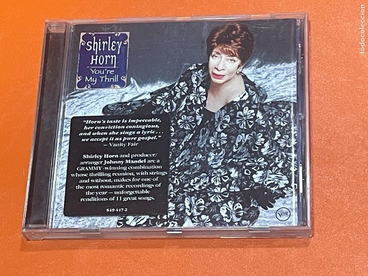 CDs de M&uacute;sica: SHIRLEY HORN - YOU'RE MY THRILL - VERVE 2001