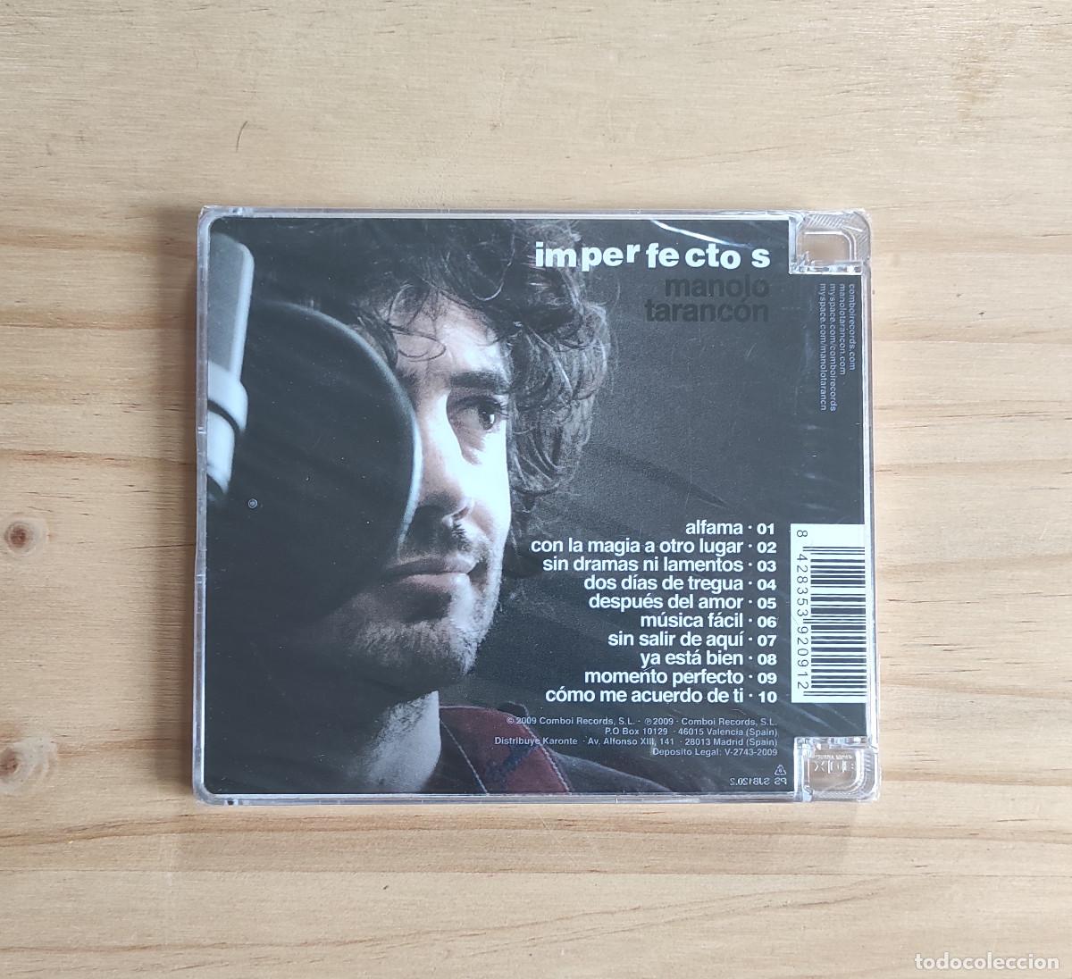 CDs de m&uacute;sica: Manolo Tarancón - Imperfectos (2009) CD - Foto 2