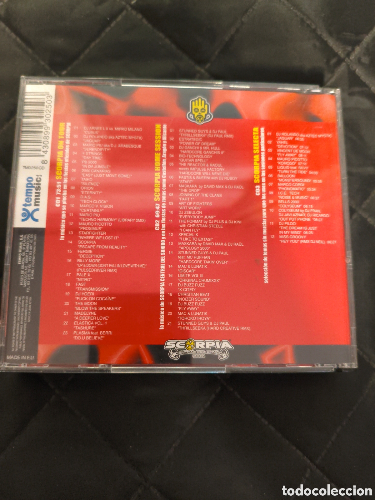 CDs de m&uacute;sica: Various&nbsp;&lrm;&ndash;&nbsp;Scorpia 2001 - Da Nu Generation - Foto 2