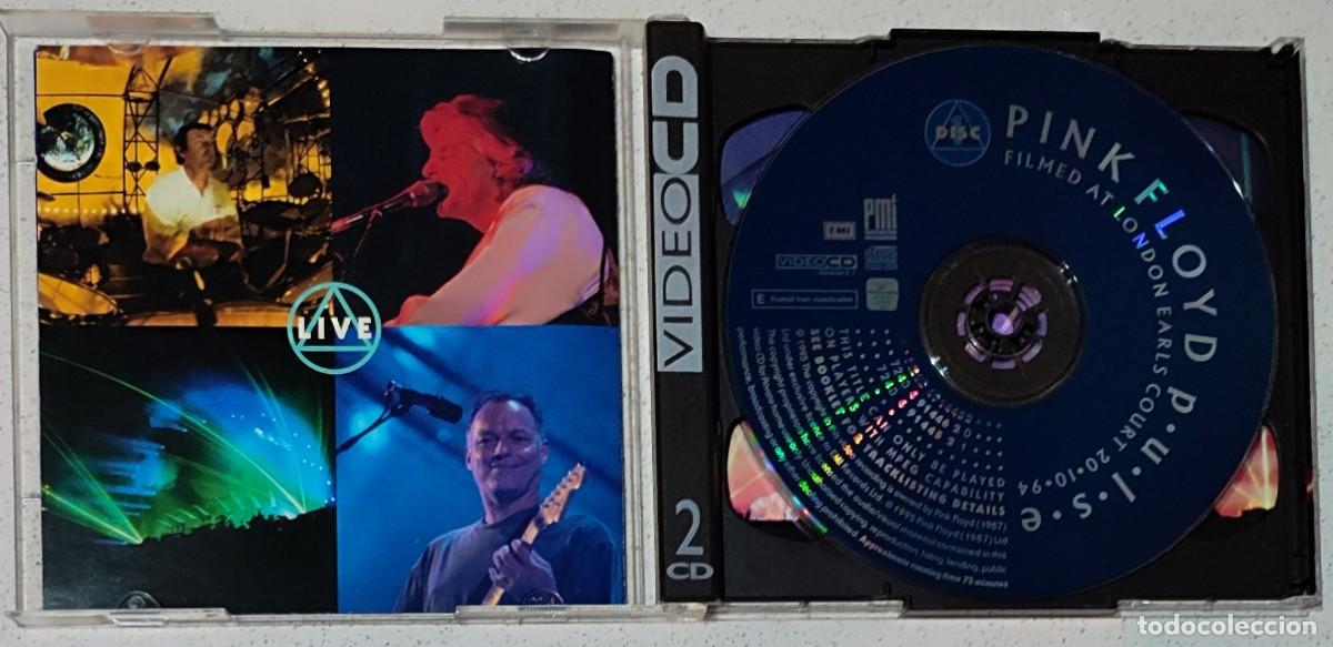 CDs de m&uacute;sica: PINK FLOYD - PULSE (2 VIDEO CD) 1987 - Foto 2