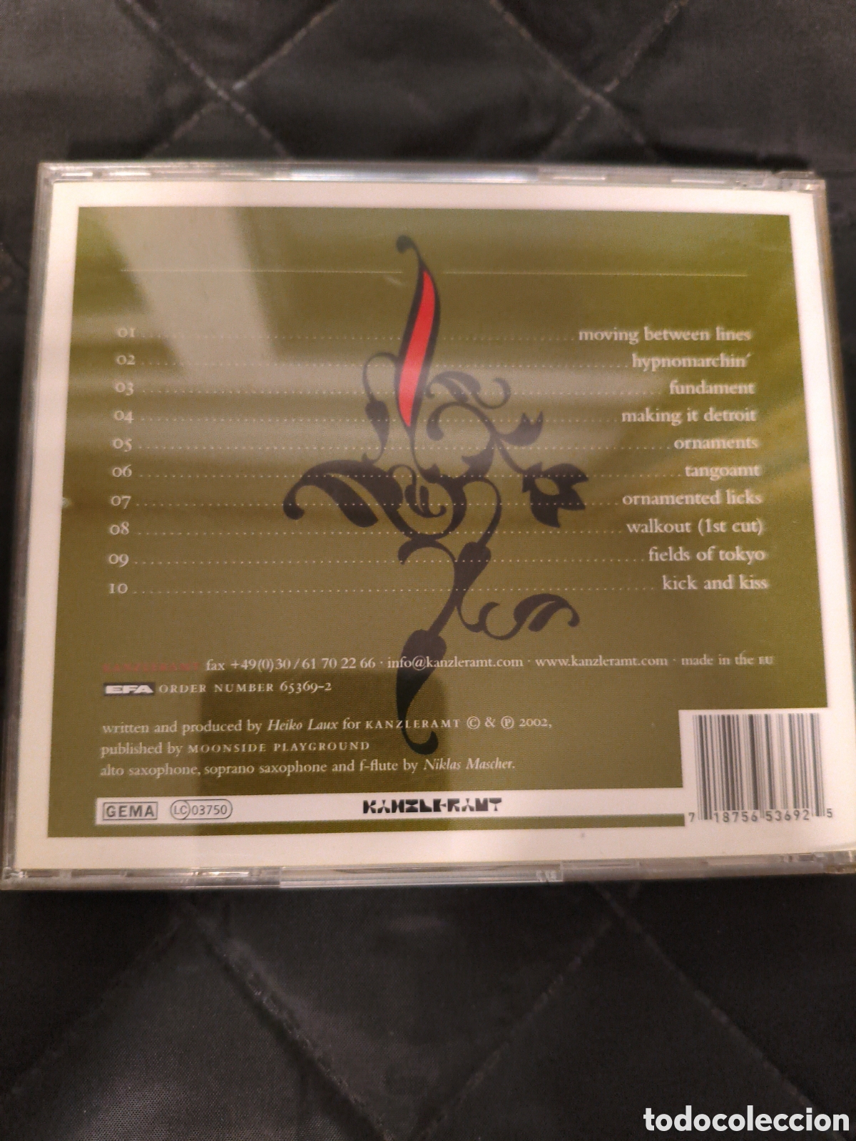 CDs de m&uacute;sica: Heiko Laux&nbsp;&lrm;&ndash;&nbsp;Ornaments - Foto 2