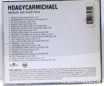 CDs de m&uacute;sica: HOAGY CARMICHAEL - STARDUST AND MUCH MORE - CD - Foto 2