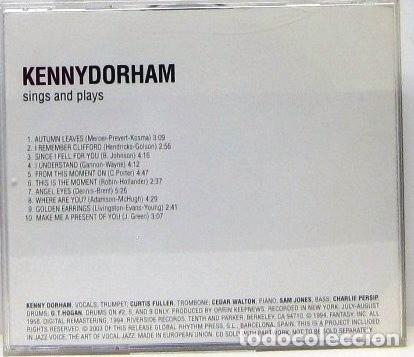 CDs de m&uacute;sica: KENNY DORHAM - SINGS AND PLAYS - CD - Foto 2