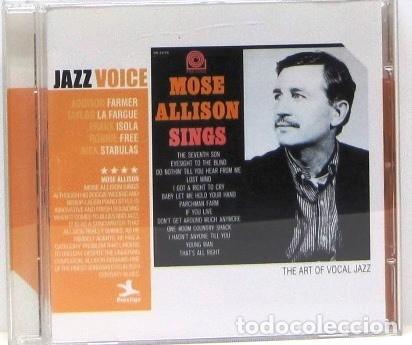 CDs de m&uacute;sica: MOSE ALLISON - MOSE ALLISON SINGS - CD - Foto 1