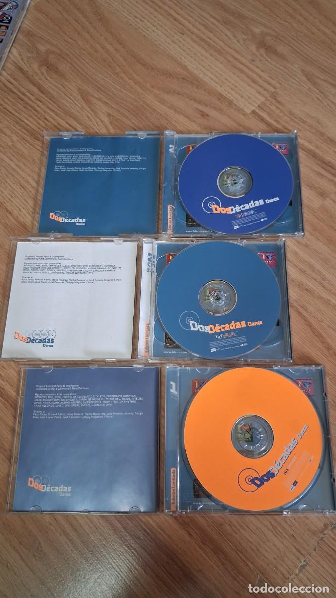 CDs de m&uacute;sica: Dos D&eacute;cadas Dance 5CDs - Foto 3