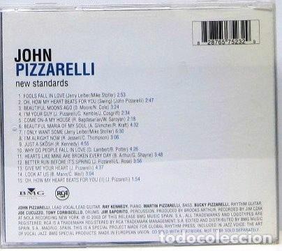 CDs de m&uacute;sica: JOHN PIZZARELLI - NEW STANDARDS - CD - Foto 2