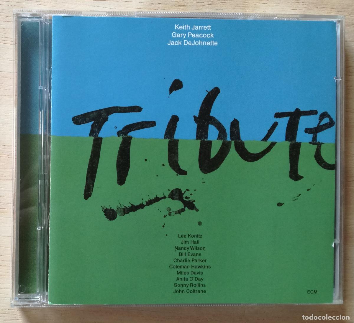 CDs de m&uacute;sica: KEITH JARRETT GARY PEACOCK - TRIBUTE - ECM 2XCD - Foto 1