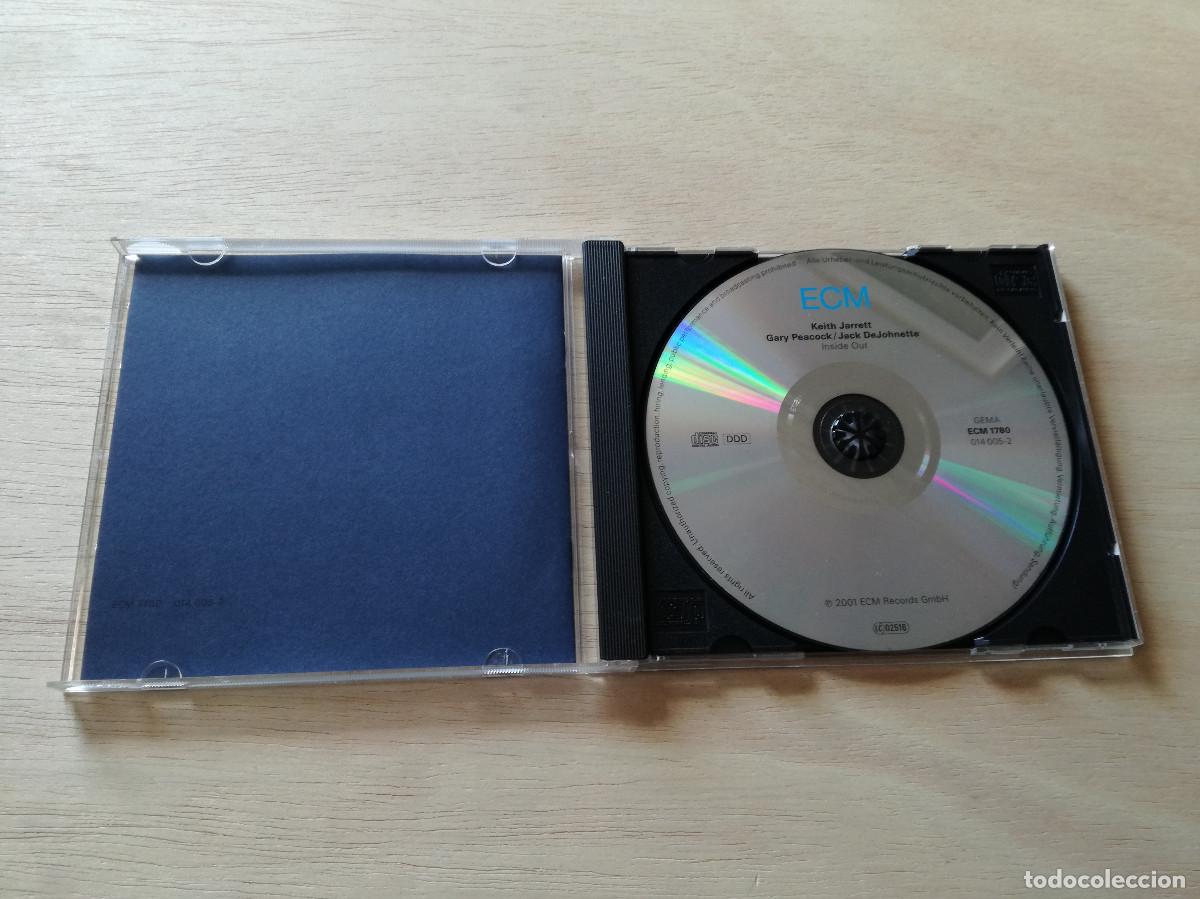 CDs de m&uacute;sica: KEITH JARRETT GARY PEACOCK JACK DEJOHNETTE - INSIDE OUT - ECM - PEDIDO MINIMO 7&euro; - Foto 2