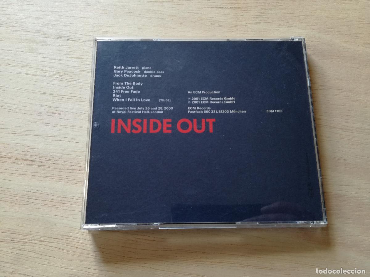 CDs de m&uacute;sica: KEITH JARRETT GARY PEACOCK JACK DEJOHNETTE - INSIDE OUT - ECM - PEDIDO MINIMO 7&euro; - Foto 3