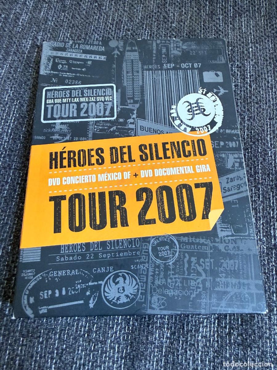 CDs de m&uacute;sica: CD/DVD H&eacute;roes del Silencio &ldquo;Tour 2007&rdquo; - Foto 1