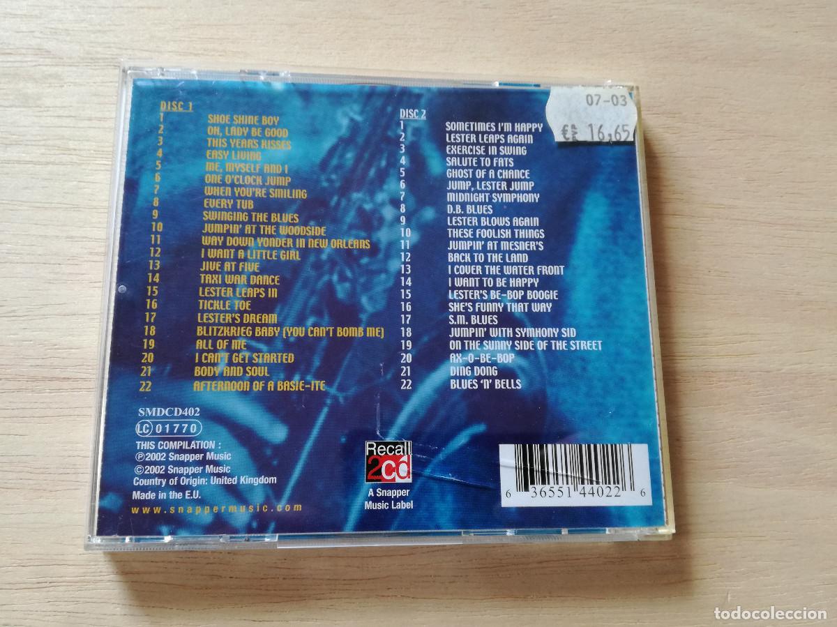 CDs de m&uacute;sica: LESTER YOUNG - FROM A COOL PERSPECTIVE - 2XCD - Foto 4