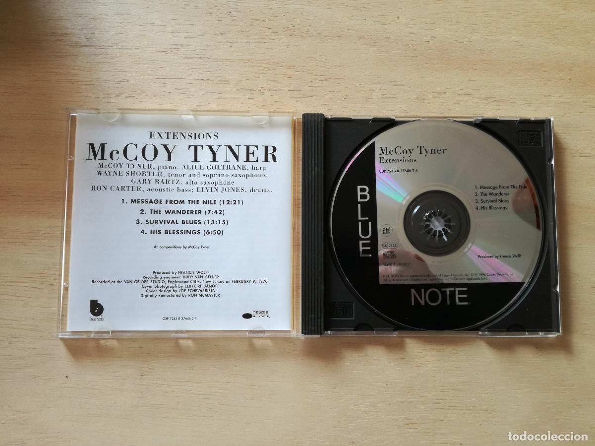 CDs de m&uacute;sica: MCCOY TYNER - EXTENSIONS - BLUE NOTE - WAYNE SHORTER ALICE COLTRANE - Foto 2