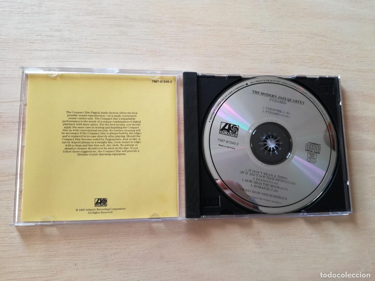 CDs de m&uacute;sica: MODERN JAZZ QUARTET - PYRAMID - PEDIDO MINIMO 7&euro; - Foto 2