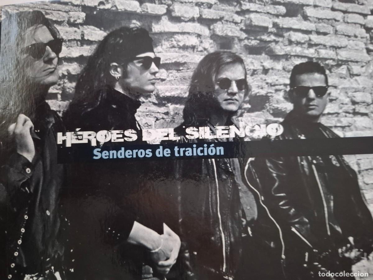 CDs de m&uacute;sica: senderos de traici&oacute;n CD h&eacute;roes del silencio - Foto 1