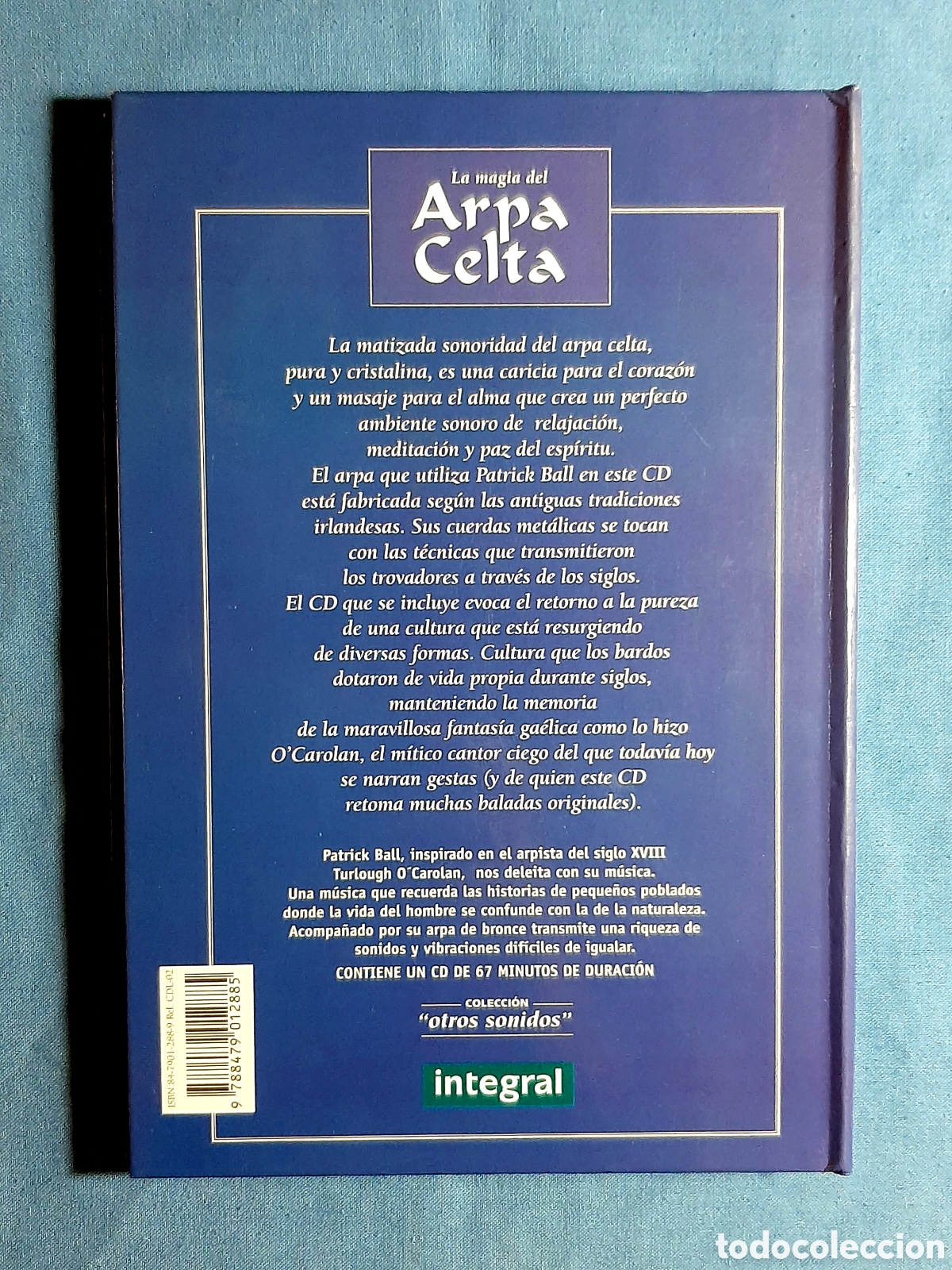 CDs de m&uacute;sica: LA MAGIA DEL ARPA CELTA. PATRICK BALL. LIBRO/CD. 1997. CD. RARO. - Foto 6