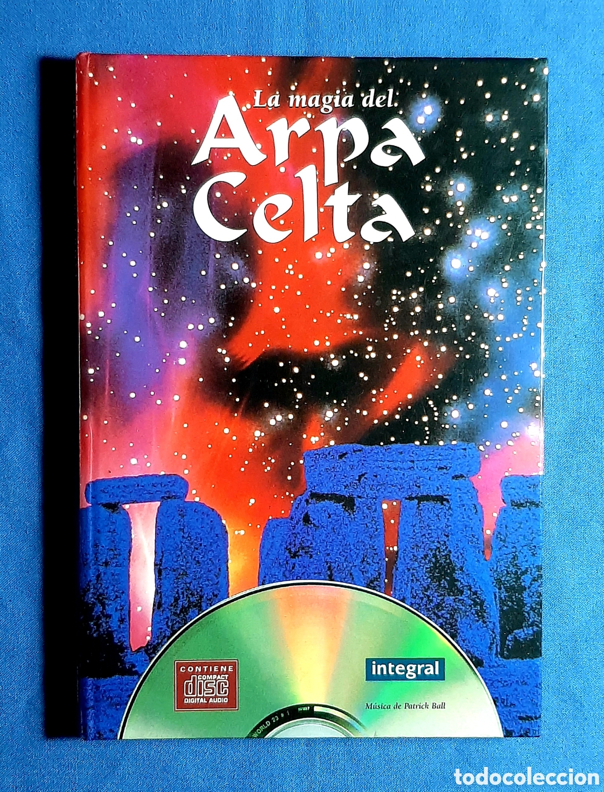 CDs de m&uacute;sica: LA MAGIA DEL ARPA CELTA. PATRICK BALL. LIBRO/CD. 1997. CD. RARO. - Foto 1
