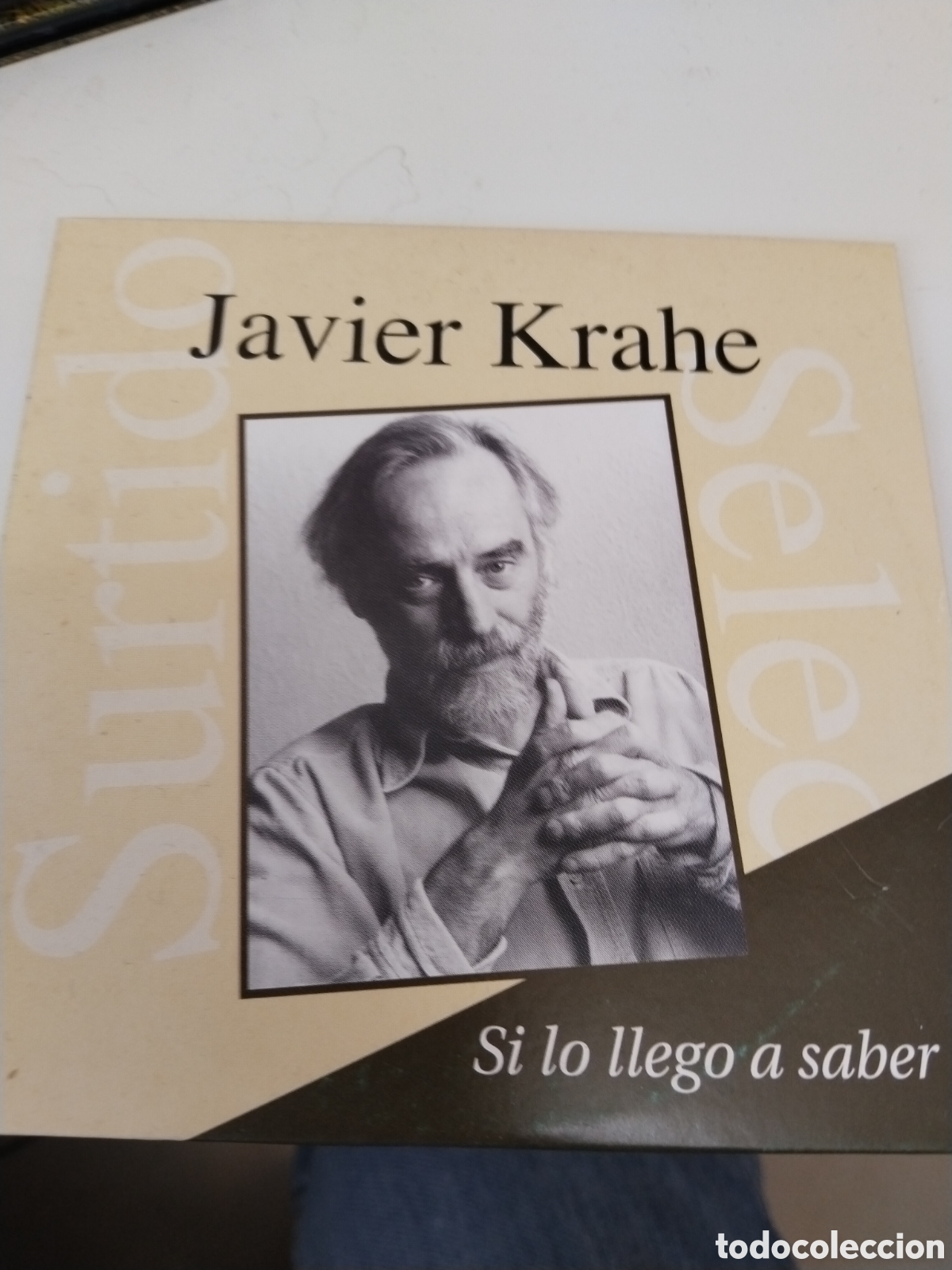 CDs de M&uacute;sica: Javier krahe si lo llevo saber cede single promocional