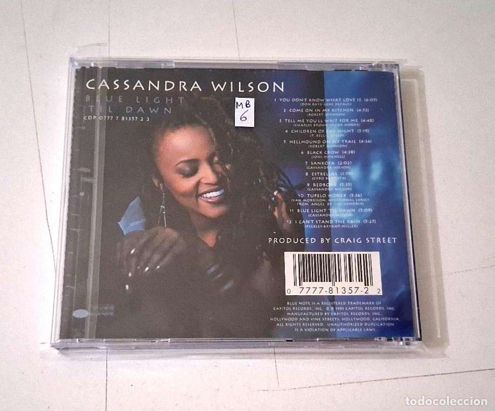CDs de m&uacute;sica: CASSANDRA WILSON &rdquo;BLUE LIGHT TIL DAWN&rdquo; CD 12 TRACKS - Foto 2