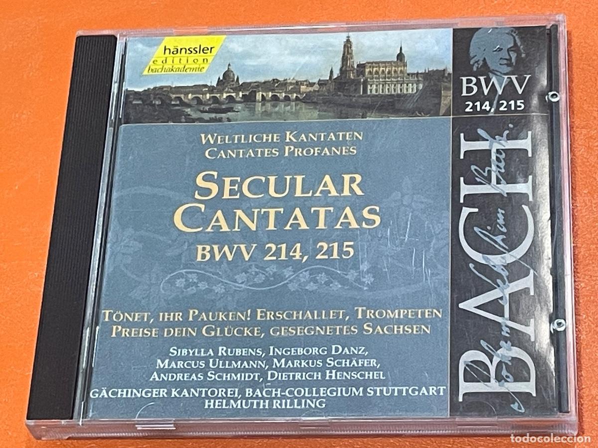 CDs de M&uacute;sica: BACH - SECULAR CANTATAS BWV 214, 215 - HANSSLER 2000