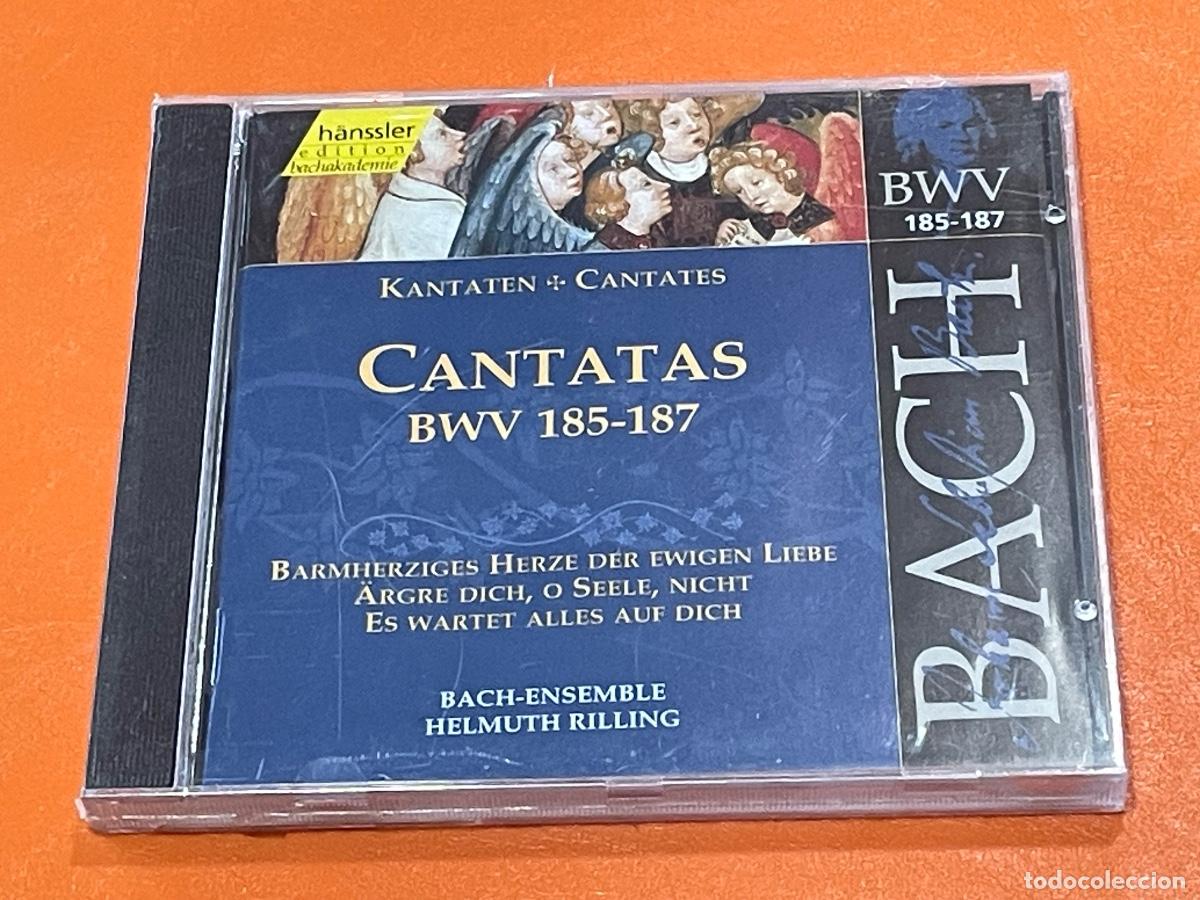 CDs de M&uacute;sica: BACH - CANTATAS BWV 185, 186, 187 - HANSSLER 2000 - precintado