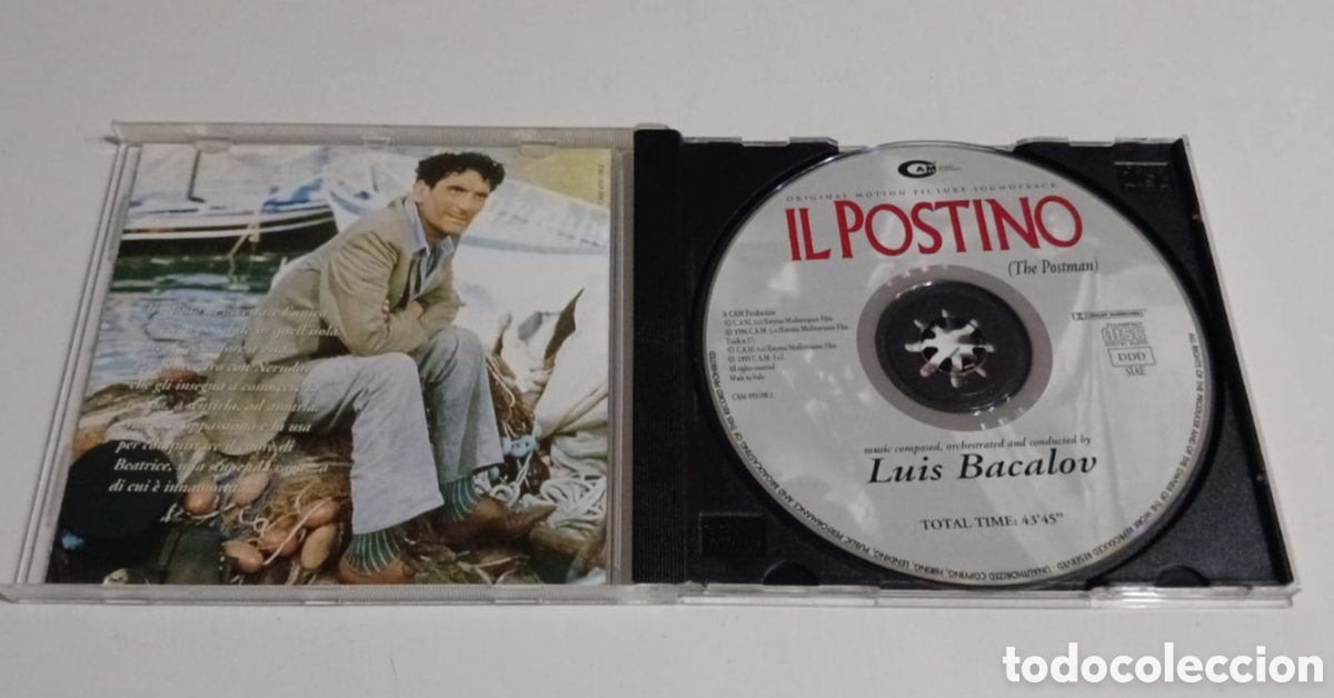 CDs de m&uacute;sica: THE POSTMAN. IL POSTINO B.S.O - Foto 2
