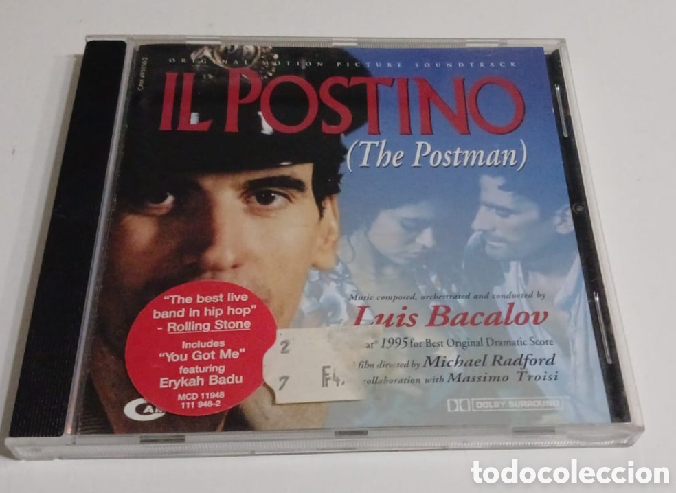 CDs de m&uacute;sica: THE POSTMAN. IL POSTINO B.S.O - Foto 1