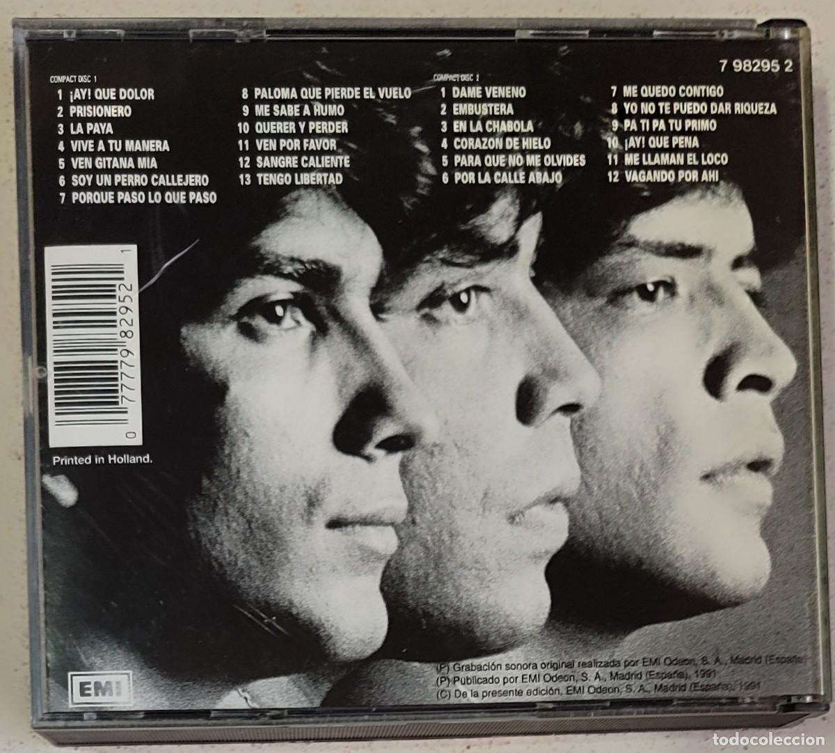 CDs de m&uacute;sica: LOS CHUNGUITOS - CARA A CARA (2CD) 1991 - 25 EXITOS - Foto 4