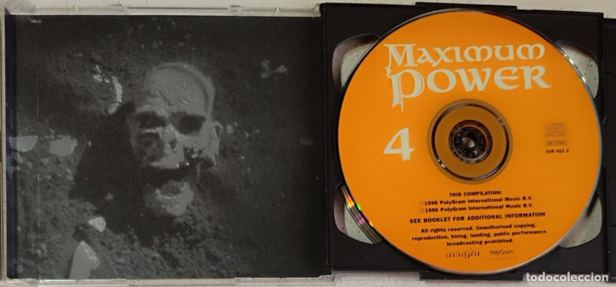 CDs de m&uacute;sica: VARIOS - MAXIMUM POWER VOL. 2 (2CD)1996 - 30 TEMAS - Foto 3