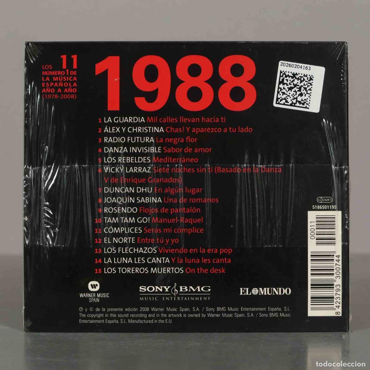 CDs de m&uacute;sica: CD. Various &ndash; 1988. Las Canciones De Nuestra vida. PRECINTADO. - Foto 2