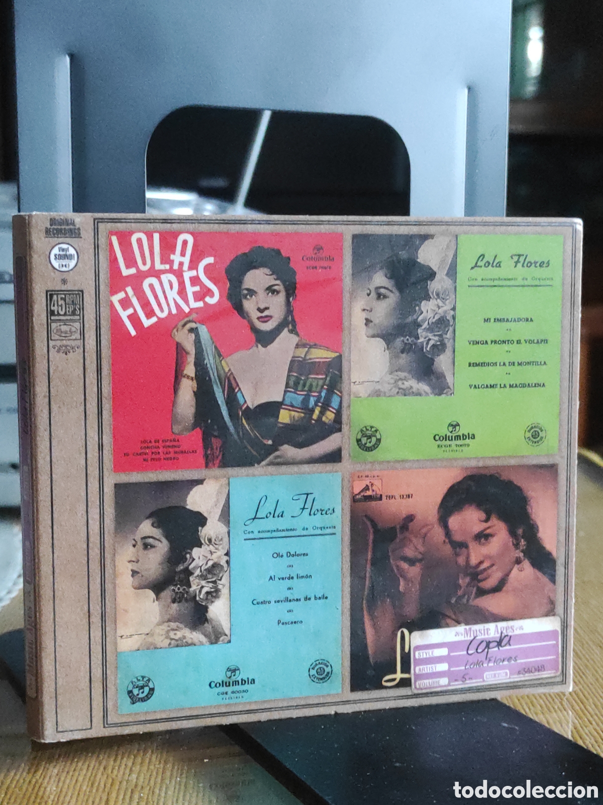 CDs de M&uacute;sica: Lola Flores. Music Ages CD (PEDIDO MINIMO 10&euro;)
