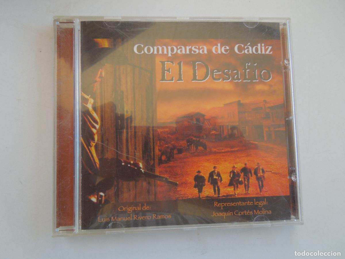 CDs de m&uacute;sica: EL DESAFIO - COMPARSA CARNAVAL DE CADIZ 2007 - CD- LUIS RIVERO - Foto 1